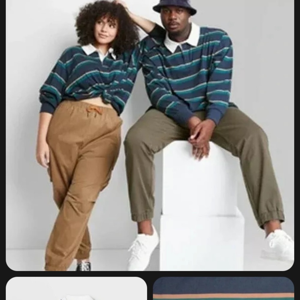 Wild Fable Striped Polo